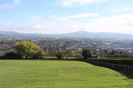 Ludlow from Whitcliffe