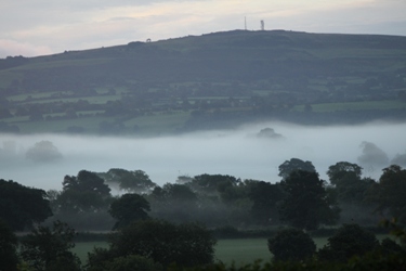 Ferndale: mist in the Corve valley